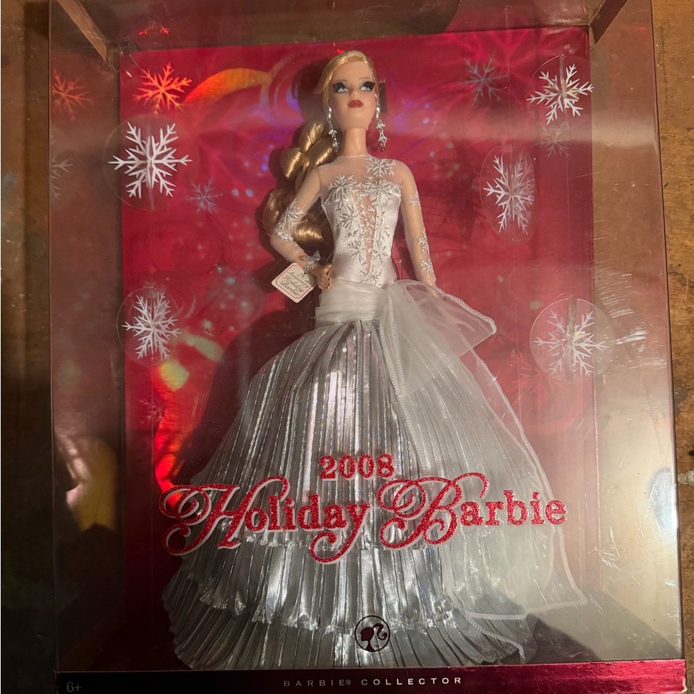Barbie Holiday Collector Doll - Silver and White Elegance
